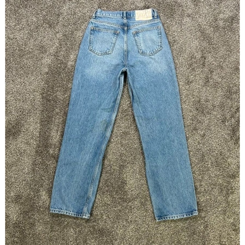 Boyish Ziggy Authentic Rigid Relaxed Fit Jeans Womens 25 Light Wash Denim - Picture 2 of 15